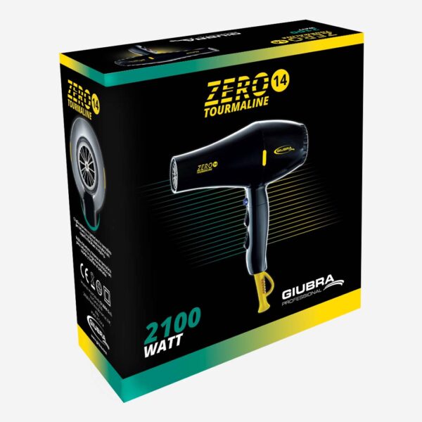 Asciugacapelli Professionale ZERO 14 Tourmaline - immagine 2