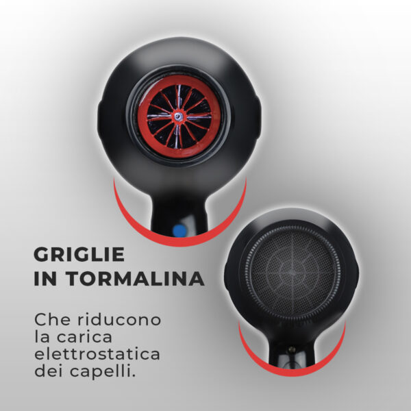 Asciugacapelli Zero 20 Tourmaline - immagine 2